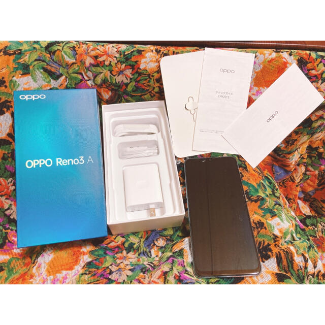 【新品/未使用】OPPO Reno3 A ホワイト SIMフリー/一括購入品