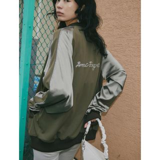 アメリヴィンテージ(Ameri VINTAGE)の21ss AMERI FRAGMENT BLOUSON限定商品 新品未使用タグ付(ブルゾン)