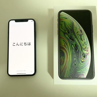 アイフォーン(iPhone)のiPhone Xs Space Gray 64 GB(スマートフォン本体)