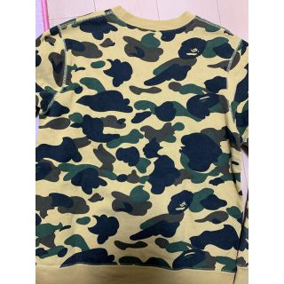 A BATHING APE - 激レアM BAPEファーストカモサークル猿スウェット黄色 ...