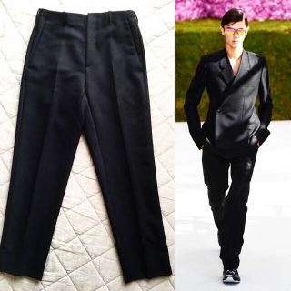 ディオールオム(DIOR HOMME)の極美品 DIOR 2019SS スラックス パンツ Kim Jones(スラックス)