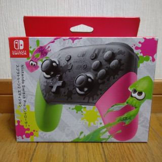 ニンテンドースイッチ(Nintendo Switch)のNintendo Switch プロコントローラー　スプラトゥーン  新品未使品(その他)