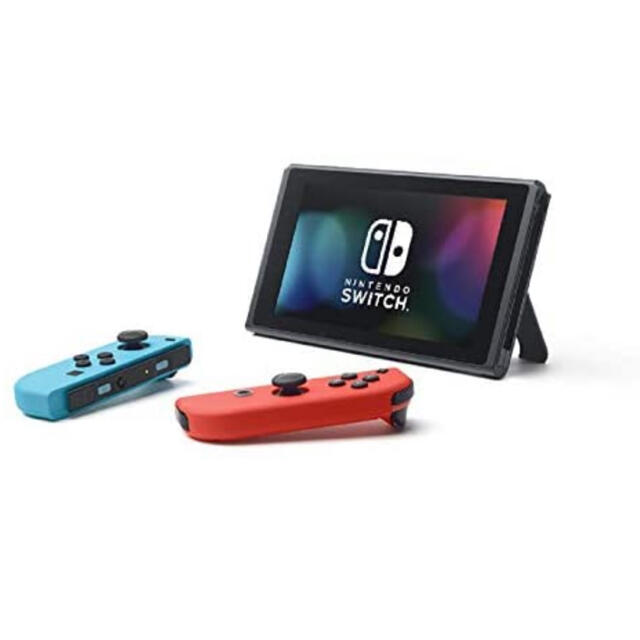 Nintendo Switch(ニンテンドースイッチ)のNintendo Switch JOY-CON(L) ネオンブルー/(R) ネオ エンタメ/ホビーのゲームソフト/ゲーム機本体(家庭用ゲーム機本体)の商品写真