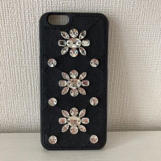 マイケルコース(Michael Kors)のMICHEAL KORS マイケルコース iPhoneケース レディース 黒(iPhoneケース)