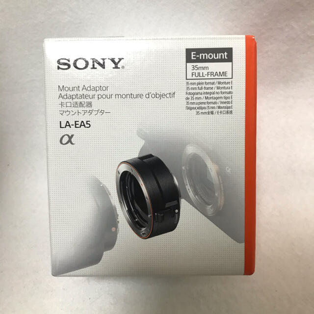 カメラ新品 未使用 保証有 SONY ソニー マウントアダプター LA-EA5