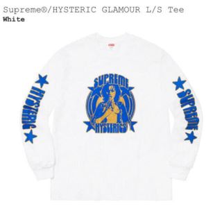 シュプリーム(Supreme)のSupreme®/HYSTERIC GLAMOUR L/S Tee Lサイズ(Tシャツ/カットソー(七分/長袖))