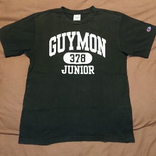 チャンピオン(Champion)のChampion チャンピオン 半袖 Tシャツ3段 プリントブラック M(Tシャツ/カットソー(半袖/袖なし))