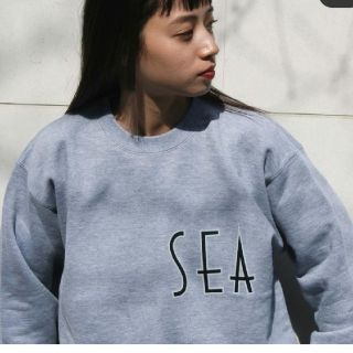 シー(SEA)のwind and sea　SEA CREW NECK　スウェット(スウェット)