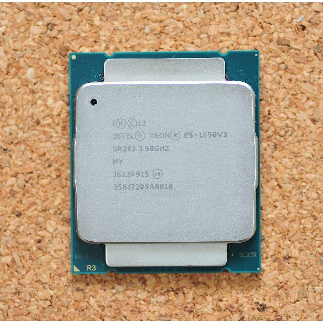 Haswell【動作確認済】CPU Intel Xeon E5-1650V3 2個セット