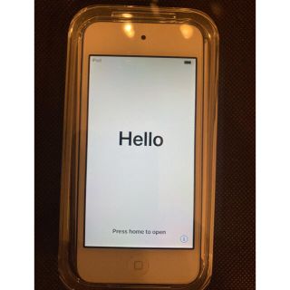 アイポッドタッチ(iPod touch)のiPod touch 第6世代 64GB Blue(ポータブルプレーヤー)