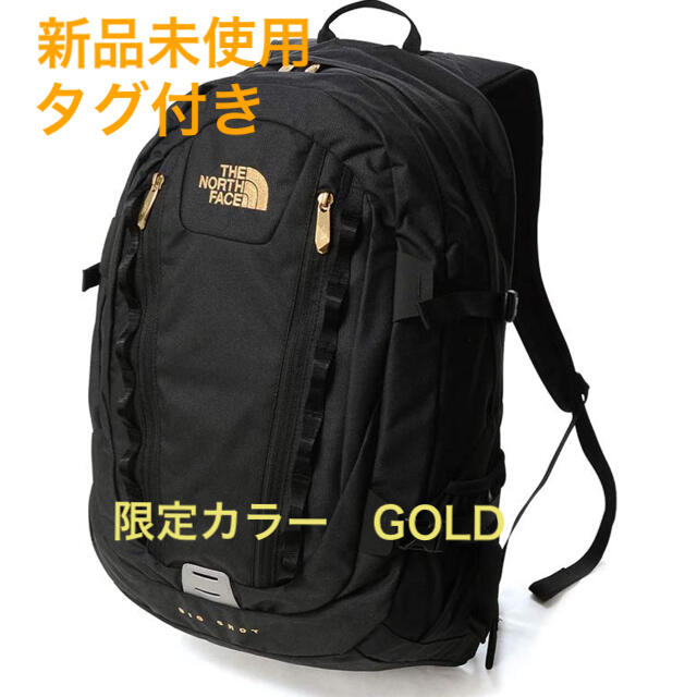 ノースフェイス　リュック　ビックショット　ゴールド　限定　激レア！