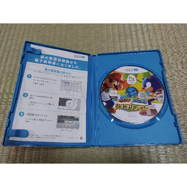マリオ＆ソニック AT リオオリンピックTM Wii U エンタメ/ホビーのゲームソフト/ゲーム機本体(家庭用ゲームソフト)の商品写真