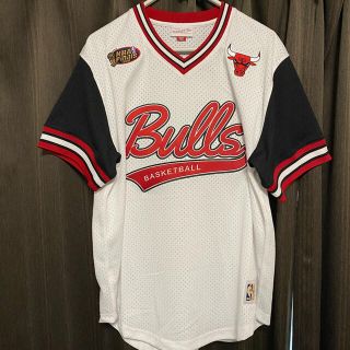 ミッチェルアンドネス(MITCHELL & NESS)のMitchell & Ness CHICAGO BULLS シューティングシャツ(Tシャツ/カットソー(半袖/袖なし))