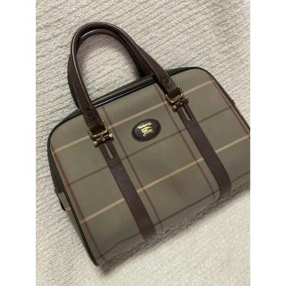 バーバリー(BURBERRY)の【オールドバーバリー】ハンドバッグ　ミニボストン【お値下げ中】(ハンドバッグ)