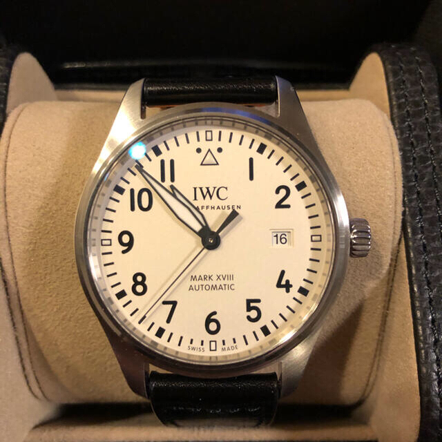 IWC(インターナショナルウォッチカンパニー)の【2019年国内正規・美品】IWC パイロット マーク18 IW327012 メンズの時計(腕時計(アナログ))の商品写真