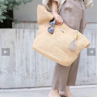 ドゥーズィエムクラス(DEUXIEME CLASSE)のHEIDI KLEIN RAFFIA BAG Deuxieme Classe(かごバッグ/ストローバッグ)