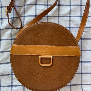 再入荷 クレージュ レザー ロゴ ワンショルダー バッグ フォーマル