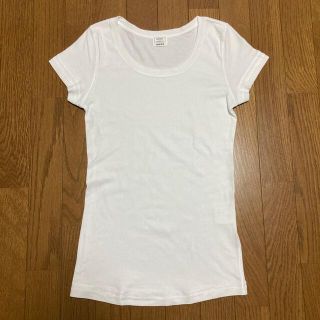 プラステ(PLST)のPLST プラステ　Tシャツ　ホワイト　白(Tシャツ(半袖/袖なし))