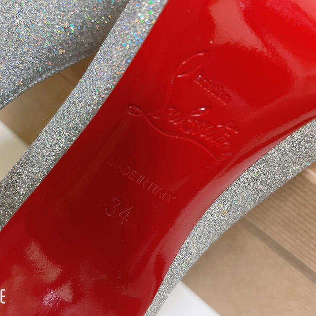 Christian Louboutin(クリスチャンルブタン)のルブタン  グリッターパンプス レディースの靴/シューズ(ハイヒール/パンプス)の商品写真