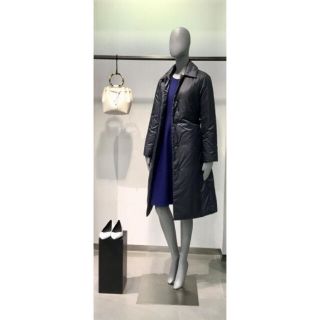 Theory 18aw 共布付きロングダウンコートレディース