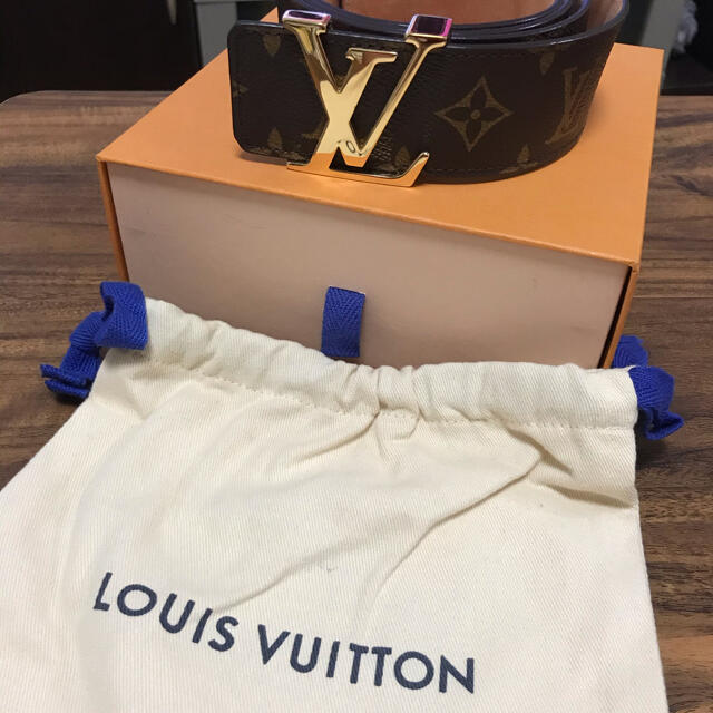 LOUIS VUITTON(ルイヴィトン)のルイヴィトン モノグラム サンチュール ベルト 正規品 メンズのファッション小物(ベルト)の商品写真