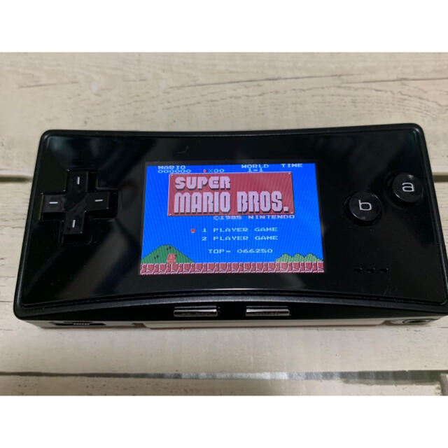 ☆美品☆ゲームボーイミクロ(黒)豪華オマケ付き-