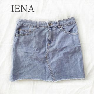 イエナ(IENA)の週末セール中イエナ デニムタイトスカート デニムスカート デニムミニスカート(ミニスカート)