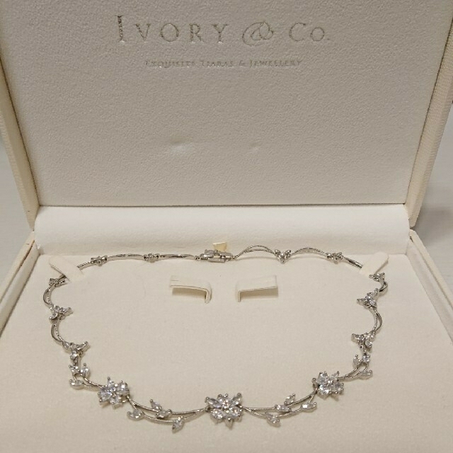 Vera Wang(ヴェラウォン)のIvory&Co. アイボリー&コー 結婚式 ネックレス レディースのアクセサリー(ネックレス)の商品写真