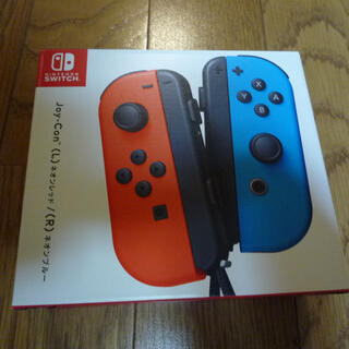 ニンテンドースイッチ(Nintendo Switch)のJoy-Con (L) ネオンレッド/ (R) ネオンブルー(その他)