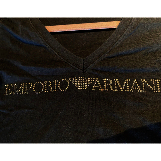 Emporio Armani(エンポリオアルマーニ)のエンポリオアルマーニ　ロングTシャツ レディースのトップス(Tシャツ(長袖/七分))の商品写真