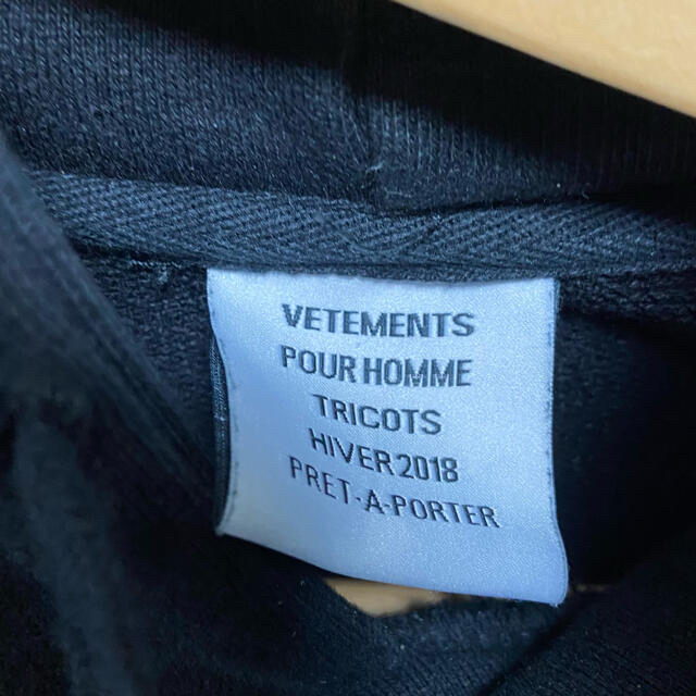 人気送料無料 vetements スカル パーカー 18ssの通販 by n_m's shop