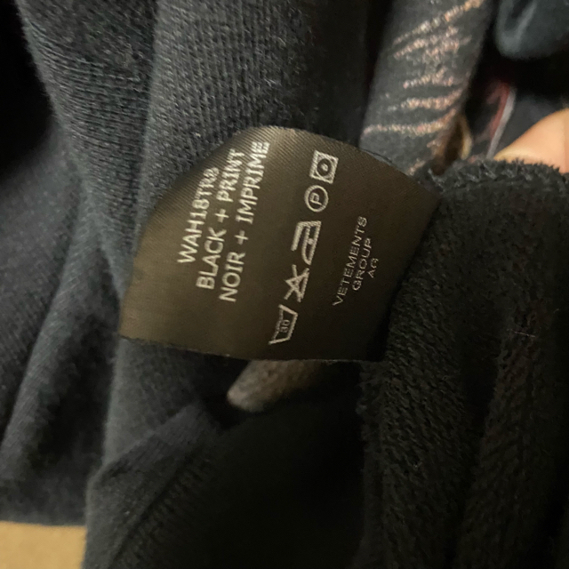 人気送料無料 vetements スカル パーカー 18ssの通販 by n_m's shop