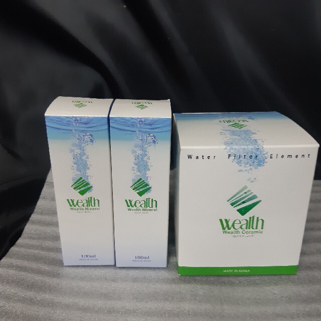 ミネラルサーバー用 セラミックフィルター&ミネラル原液 100ml2 ミネラルサーバー用 セラミックフィルター&ミネラル原液 100ml2