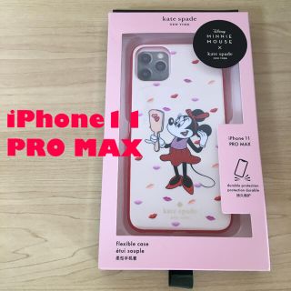 ケイトスペードニューヨーク(kate spade new york)の【新品未使用】 iPhone11PRO MAX ミニーマウスコラボ(iPhoneケース)