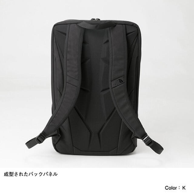 THE NORTH FACE(ザノースフェイス)のTHE NORTH FACE シャトルデイパック ブラック NM82054 メンズのバッグ(ビジネスバッグ)の商品写真