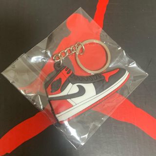 ナイキ(NIKE)のエアジョーダン1  ツマ黒　シカゴ　ブラックトゥAJ1  キーホルダー(キーホルダー)