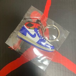 ナイキ(NIKE)のエアジョーダン1 ユニオン union 青ストームブルー AJ1 キーホルダー(キーホルダー)