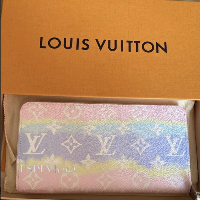 ルイヴィトン LV 長財布 エスカル ジッピー ウォレットジャイアントモノグラム