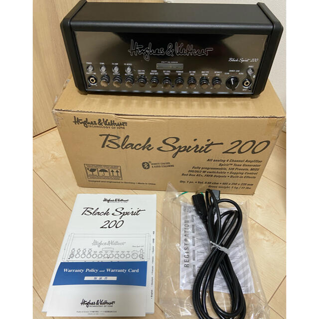Hughes＆Kettner Black Spirit 200 保証期間あり 楽器のギター(ギターアンプ)の商品写真