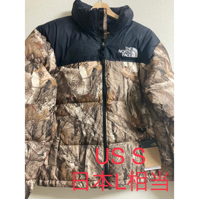 Supreme - NORTH FACE ノースフェイス 枯葉 枯れ葉 ヌプシ S ダウン