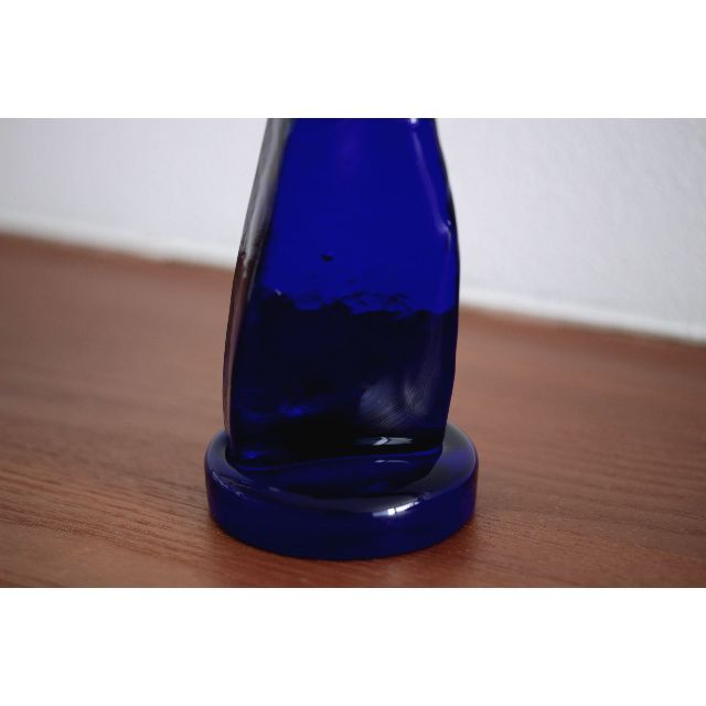 iittala(イッタラ)のErik Hoglund エリックホグラン ガラスオブジェ 1290bl エンタメ/ホビーの美術品/アンティーク(ガラス)の商品写真