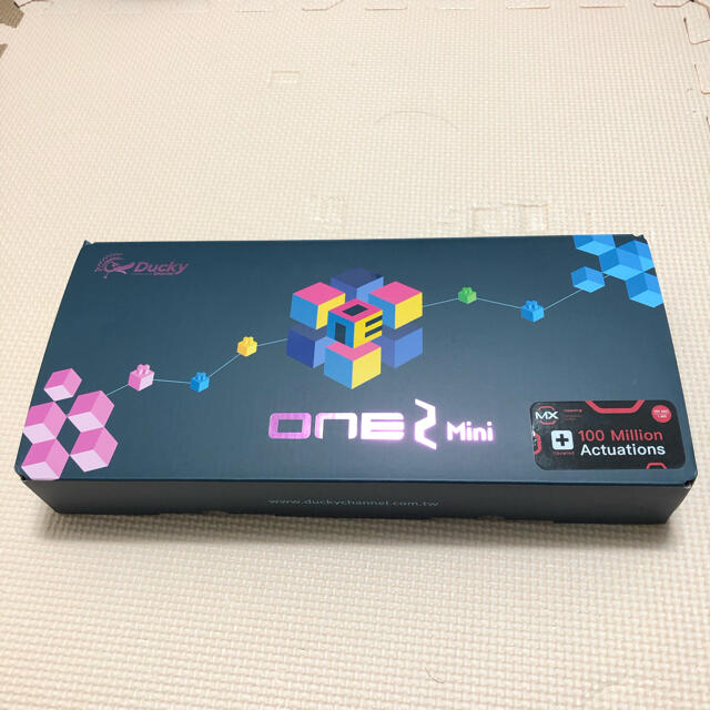 PC周辺機器ducky one 2 mini ダッキー キーボード 静音赤軸