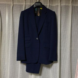 PS PAUL SMITHポールスミス 裏地ドット切替コットンストレッチスーツ ジャケットパンツ セットアップ【MSTA68761】