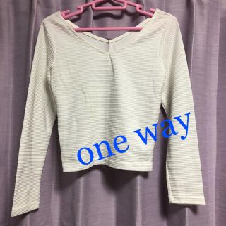 ワンウェイ(one*way)のoneway トップス(カットソー(長袖/七分))