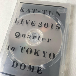 カトゥーン(KAT-TUN)のカトゥーン kat-tun 9uarter クォーター  通常盤ライブDVD(アイドル)