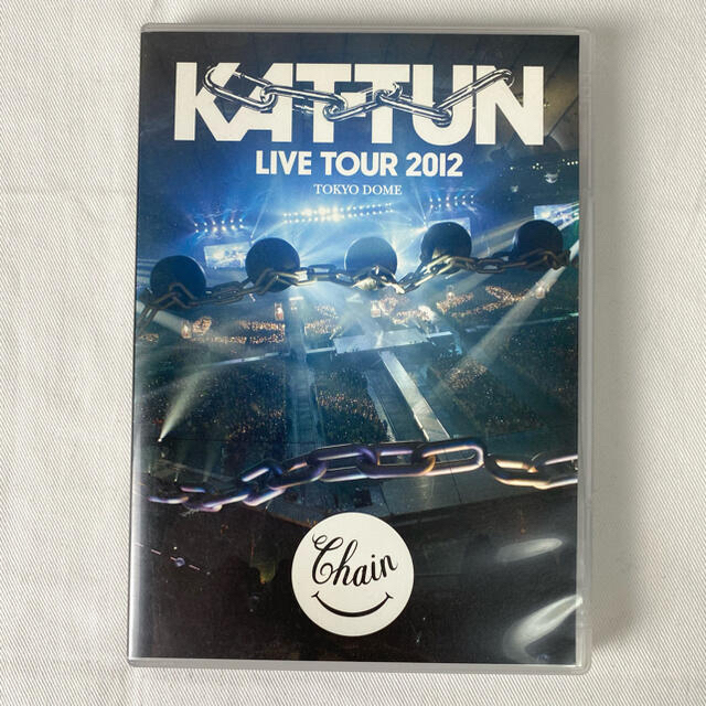 KAT-TUN(カトゥーン)のカトゥーン kattun ライブツアー 2012 チェイン 通常仕様盤DVD エンタメ/ホビーのDVD/ブルーレイ(アイドル)の商品写真