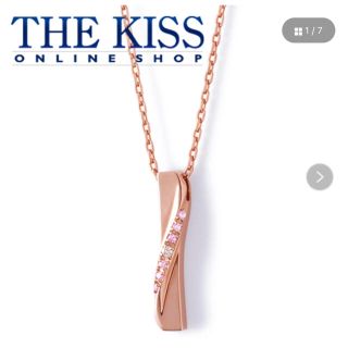 ザキッス(THE KISS)のthe kiss ピンクゴールド ネックレス(ネックレス)
