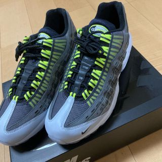 ナイキ(NIKE)のNIKE AIR MAX 95/KIM JONES BLACK/VOLT(スニーカー)