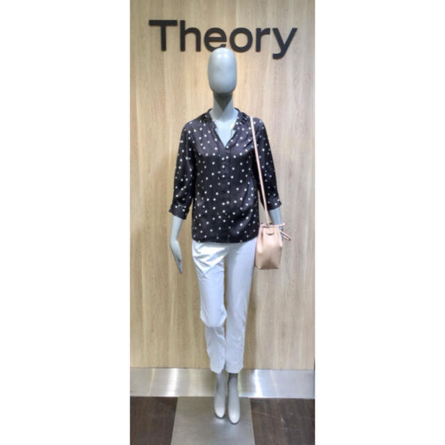 theory(セオリー)のTheory 19ss ダイア柄ブラウス レディースのトップス(シャツ/ブラウス(長袖/七分))の商品写真