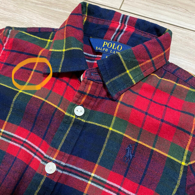 POLO RALPH LAUREN(ポロラルフローレン)のラルフローレン　ワンピース　4T  110 キッズ/ベビー/マタニティのキッズ服女の子用(90cm~)(ワンピース)の商品写真